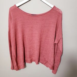 AE cross back sweater
